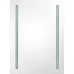 vidaXL - Badkamerkast - Wit - MDF - 50 x 13 x 70 cm