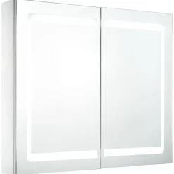 vidaXL - Badkamerkast - Wit - MDF