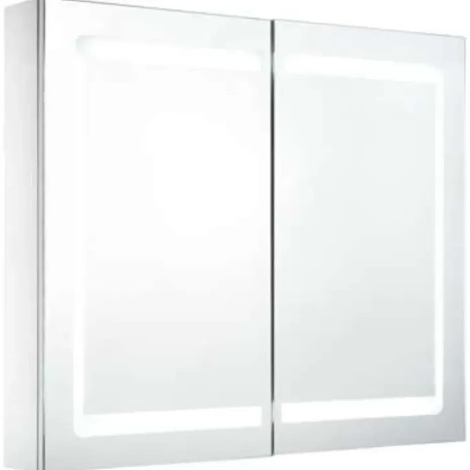 vidaXL - Badkamerkast - Wit - MDF