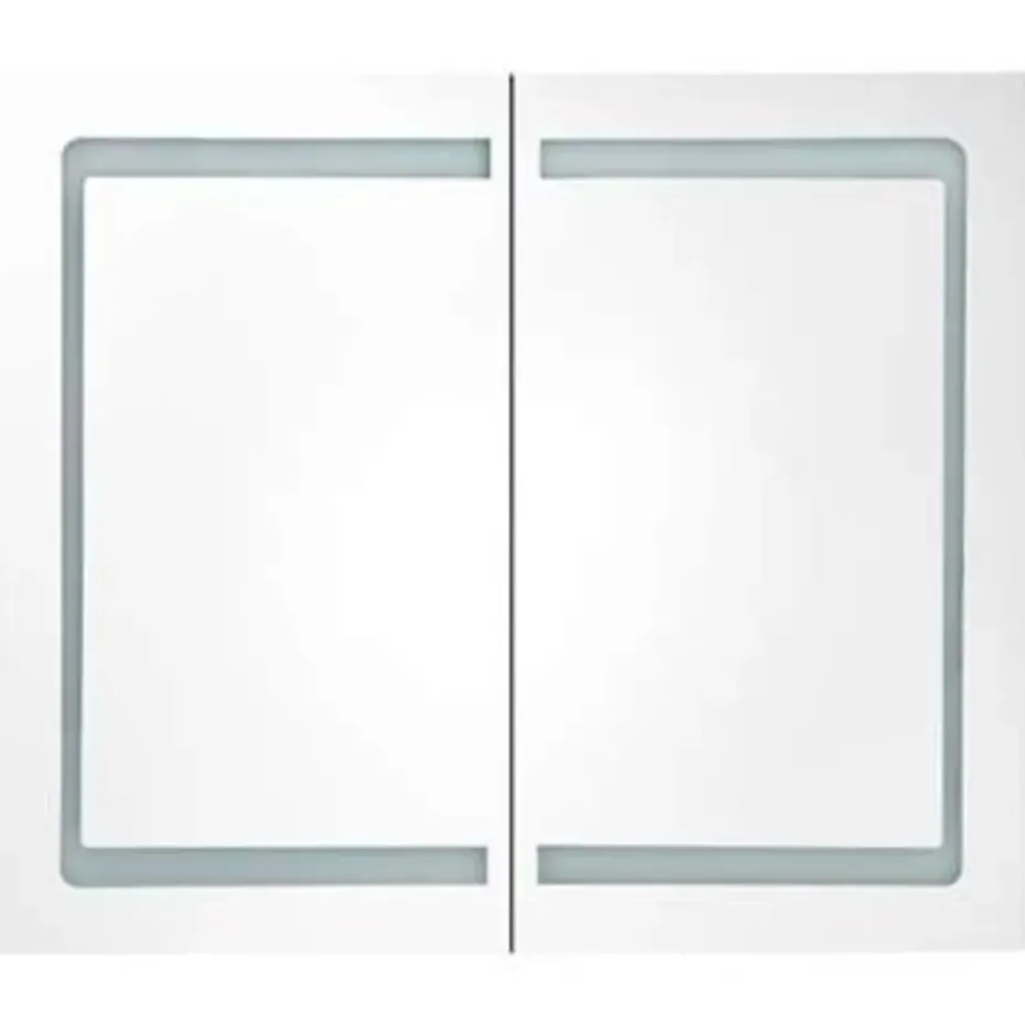 vidaXL - Badkamerkast - Wit - MDF