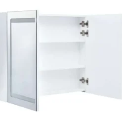 vidaXL - Badkamerkast - Wit - MDF