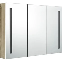 vidaXL - Badkamerkast - Wit - MDF - 89 x 14 x 62 cm