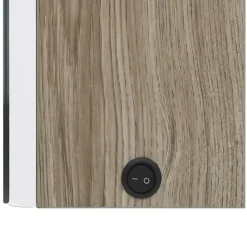 vidaXL - Badkamerkast - Wit - MDF - 89 x 14 x 62 cm