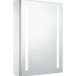 vidaXL - Badkamerkast - Wit - MDF - 50 x 13 x 70 cm