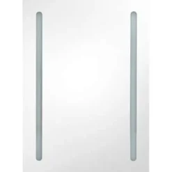 vidaXL - Badkamerkast - Wit - MDF - 50 x 13 x 70 cm