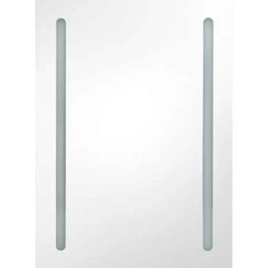 vidaXL - Badkamerkast - Wit - MDF - 50 x 13 x 70 cm