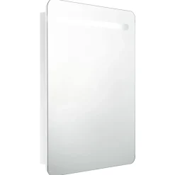 vidaXL - Badkamerkast - Wit - MDF