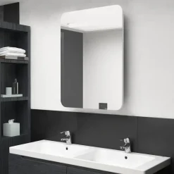 vidaXL - Badkamerkast - Wit - MDF