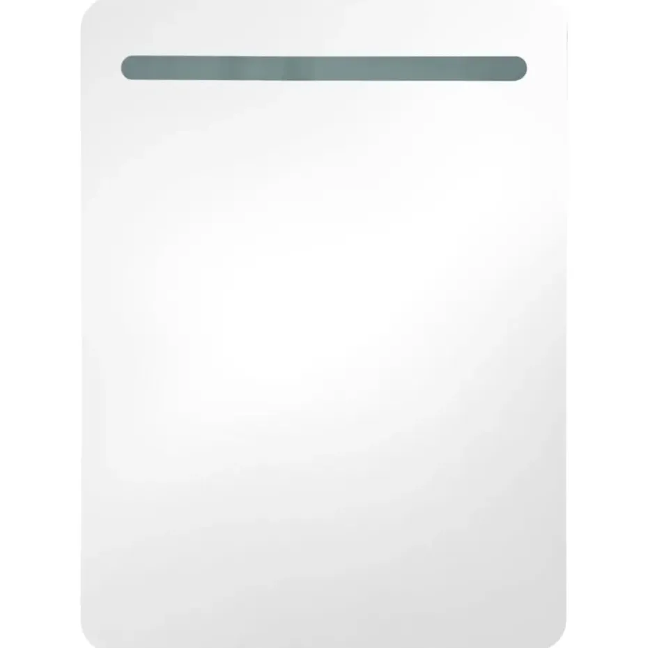 vidaXL - Badkamerkast - Wit - MDF