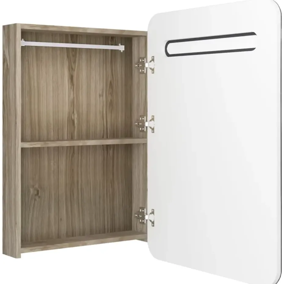 vidaXL - Badkamerkast - Wit - MDF