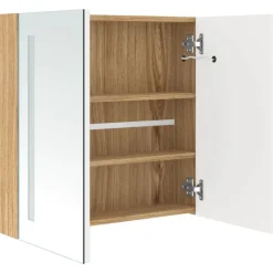 vidaXL - Badkamerkast - Wit - MDF - 62 x 14 x 60 cm