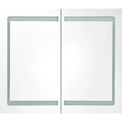 vidaXL - Badkamerkast - Wit - MDF