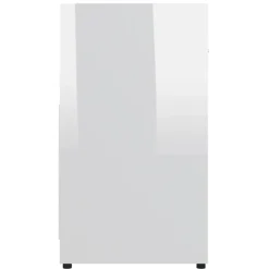 vidaXL - Badkamerkast - Wit - Bewerkt hout