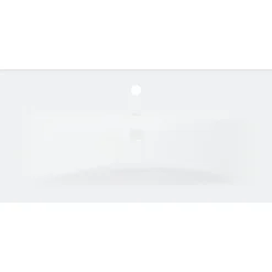 vidaXL - Badkamermeubelset - Zwart - Bewerkt hout - 80 x 38.5 x 45 cm