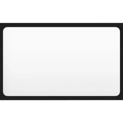 vidaXL - Badkamermeubelset - Zwart - Bewerkt hout - 60 x 38.5 x 46 cm