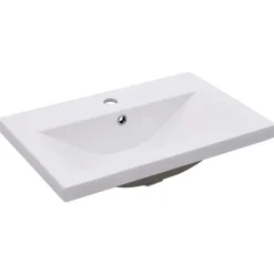 vidaXL - Badkamermeubelset - Zwart - Bewerkt hout - 60 x 38.5 x 46 cm