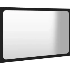 vidaXL - Badkamermeubelset - Zwart - Bewerkt hout - 60 x 38.5 x 46 cm