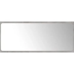 vidaXL - Badkamermeubelset - Grijs - Bewerkt hout