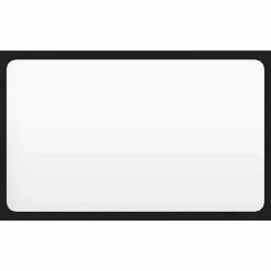 vidaXL - Badkamermeubelset - Zwart - Bewerkt hout