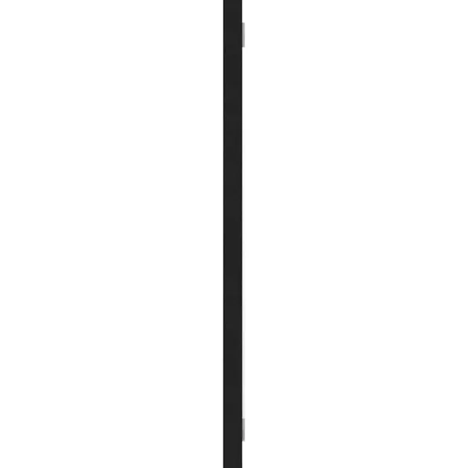 vidaXL - Badkamermeubelset - Zwart - Bewerkt hout