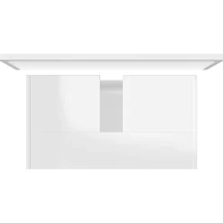 vidaXL - Badkamermeubelset - Wit - Bewerkt hout