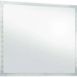 vidaXL - Badkamerspiegel - Zilver - Glas - 60 x 50 cm