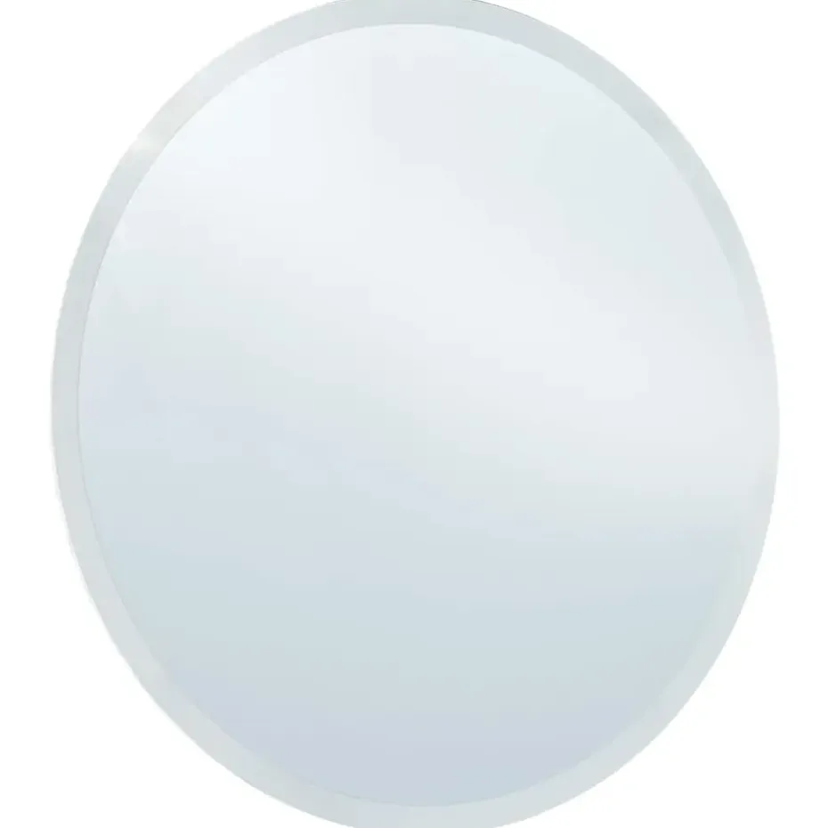 vidaXL - Badkamerspiegel - Zilver - Aluminium - 70 cm