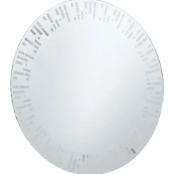 vidaXL - Badkamerspiegel - Zilver - Aluminium - 60 cm