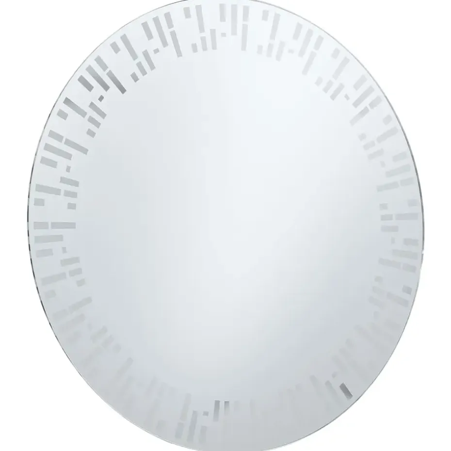 vidaXL - Badkamerspiegel - Zilver - Aluminium - 60 cm