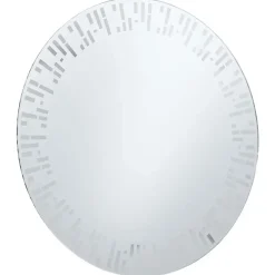 vidaXL - Badkamerspiegel - Zilver - Aluminium - 70 cm