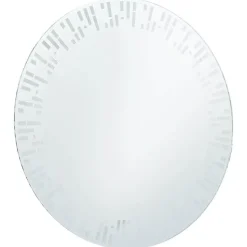 vidaXL - Badkamerspiegel - Zilver - Aluminium - 70 cm