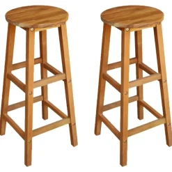 vidaXL - Balkonbarset - Bruin - Acaciahout