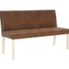 vidaXL - Bank - Bruin - Kunstleer