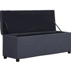 vidaXL - Bank - Grijs - Polyester