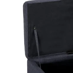 vidaXL - Bank - Grijs - Polyester