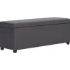 vidaXL - Bank - Grijs - Stof