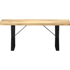 vidaXL - Bankje - Bruin - Hout