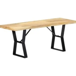 vidaXL - Bankje - Bruin - Hout