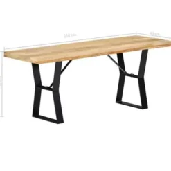 vidaXL - Bankje - Bruin - Hout