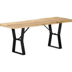 vidaXL - Bankje - Bruin - Hout