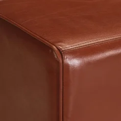 vidaXL - Bankje - Bruin - Leer