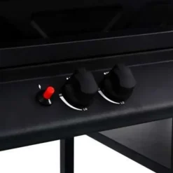 vidaXL - Barbecue - Zwart - Staal