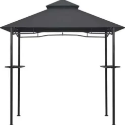 vidaXL - Barbecue Paviljoen - Antraciet - Staal