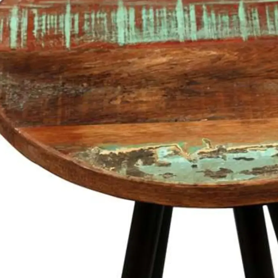 vidaXL - Barkruk - Bruin - Hout - 2 stuks