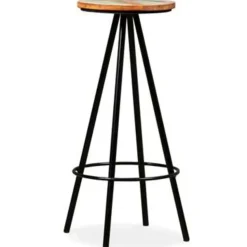 vidaXL - Barkruk - Bruin - Hout - 2 stuks