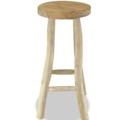 vidaXL - Barkruk - Bruin - Hout