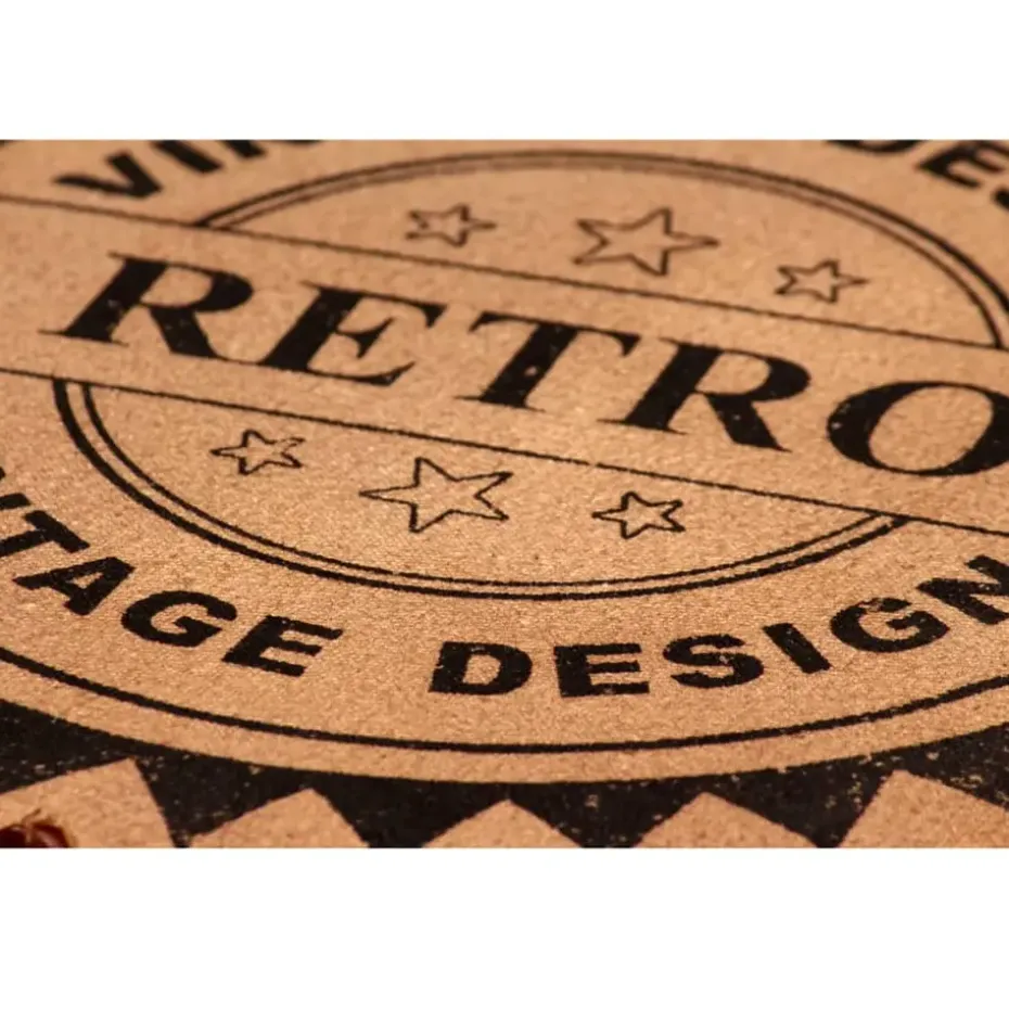 vidaXL - Barkruk - Bruin - Leer - 2 stuks