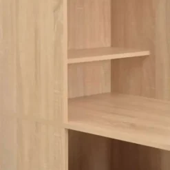 vidaXL - Bartafel - Bruin - Bewerkt hout