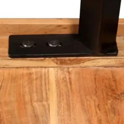 vidaXL - Bartafel - Bruin - Hout - 60 x 60 x 107 cm