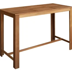 vidaXL - Bartafel - Bruin - Hout - 150 x 70 x 105 cm
